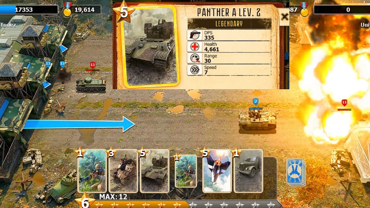 The PANTHER A Lvl 2 INTENSE BATTLE - TRENCH ASSAULT