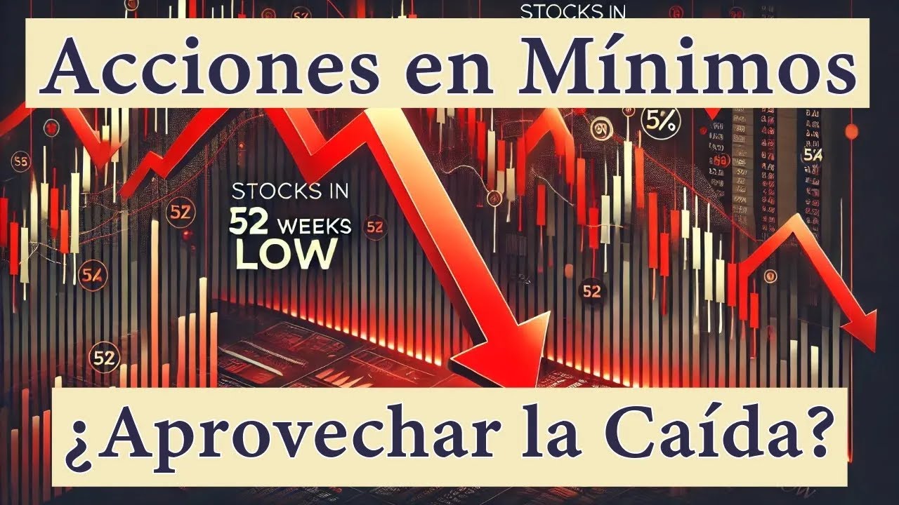 📉 8 Acciones en M&iacute;nimos de 52 Semanas: &iquest;Aprovechar la Ca&iacute;da?