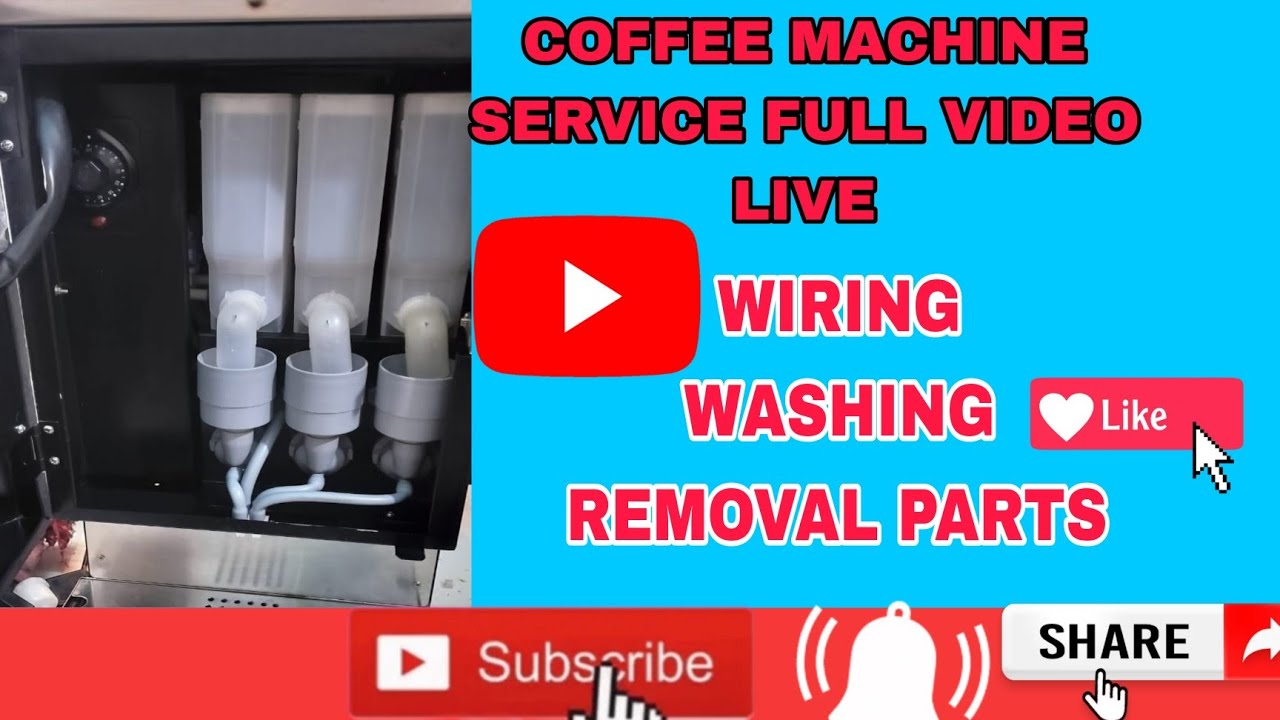 full video live coffee machine repair | coffee machine service @cafe_mechanic