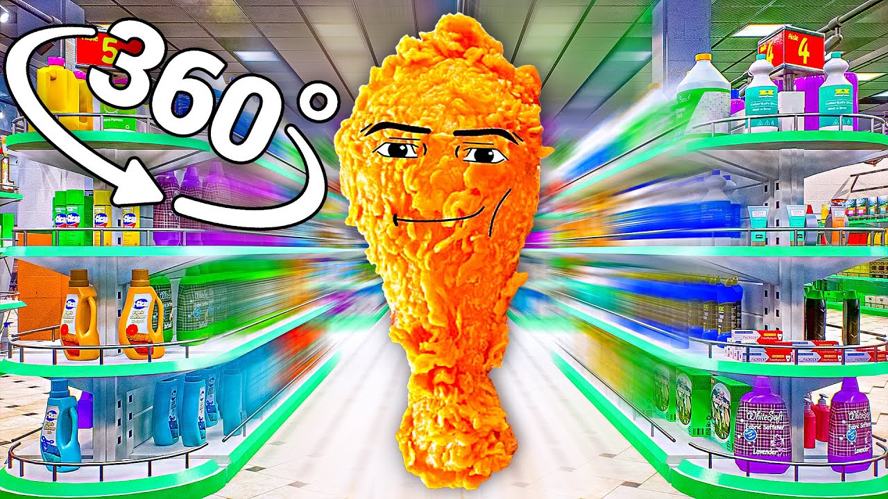 Gegagedigedagedago - Supermarket in 360&deg; Video | VR / 8K | ( Gegagedigedagedago meme )