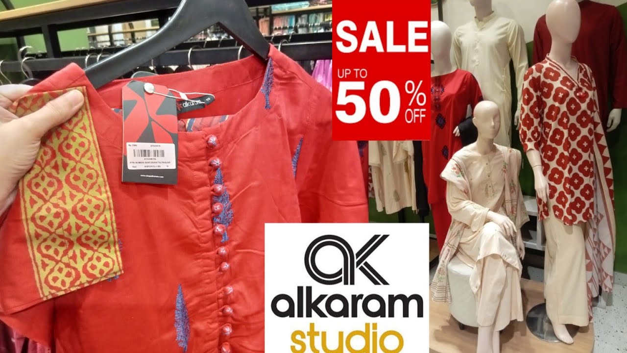 Alkaram Studio Sale Up To 50% Off | Alkaram New Collection 2025 | New Arrivals 