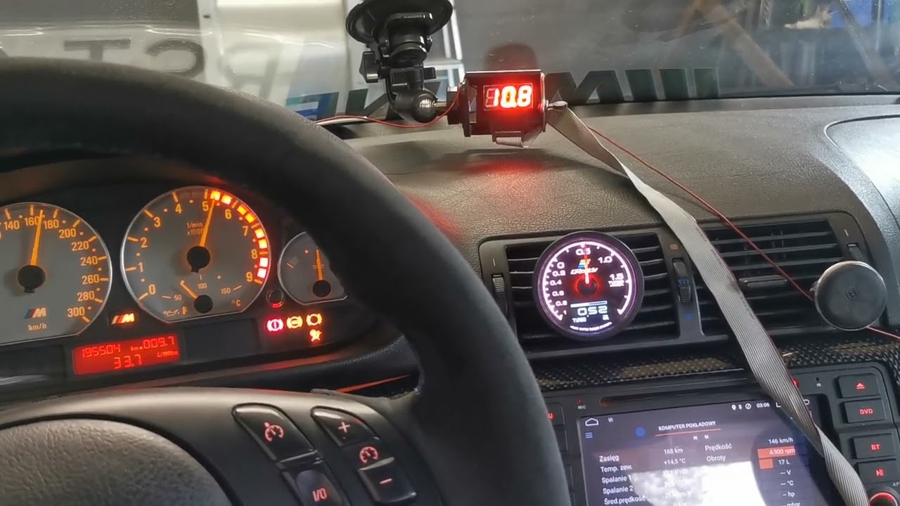 BMW E46 330i M54b30 turbo 0.55bar 8psi test dyno run GTX3076 ar82 stock ms43 rs4 maf