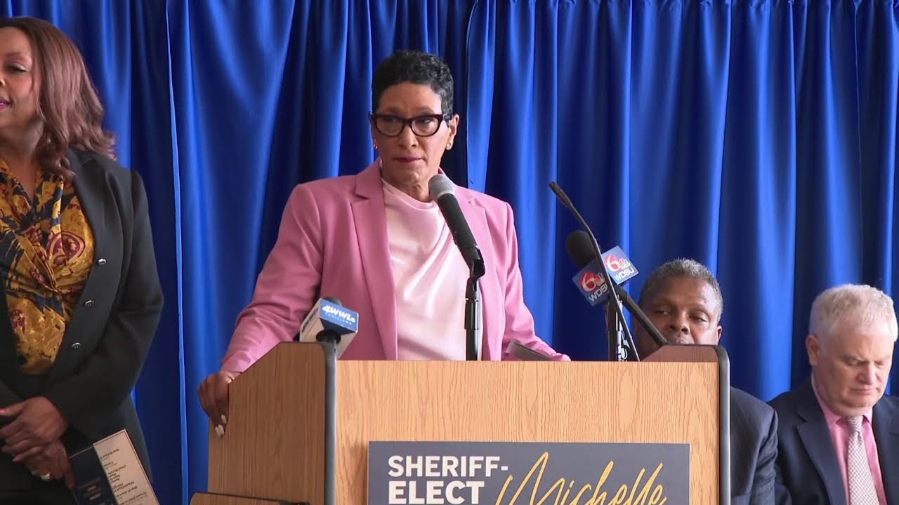 LIVE: Sheriff-elect Michelle Woodfork announces transition team