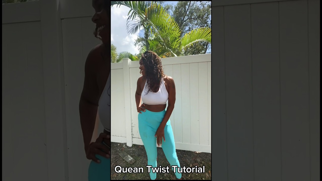 QUEAN AFRO-TWIST HAIR TUTORIAL 