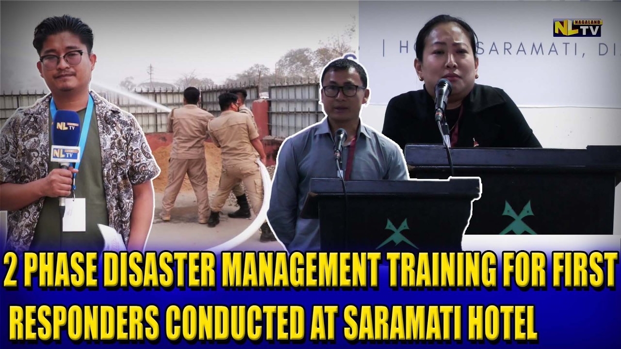2 PHASE DISASTER MANAGEMENT TRAINING FOR FIRST RESPONDERS CONDUCTED AT SARAMATI HOTEL