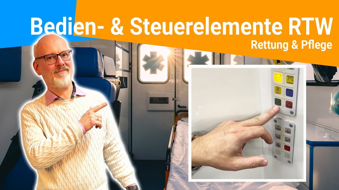 Wie funktioniert ein Rettungswagen? - Bedien- und Steuerelemente