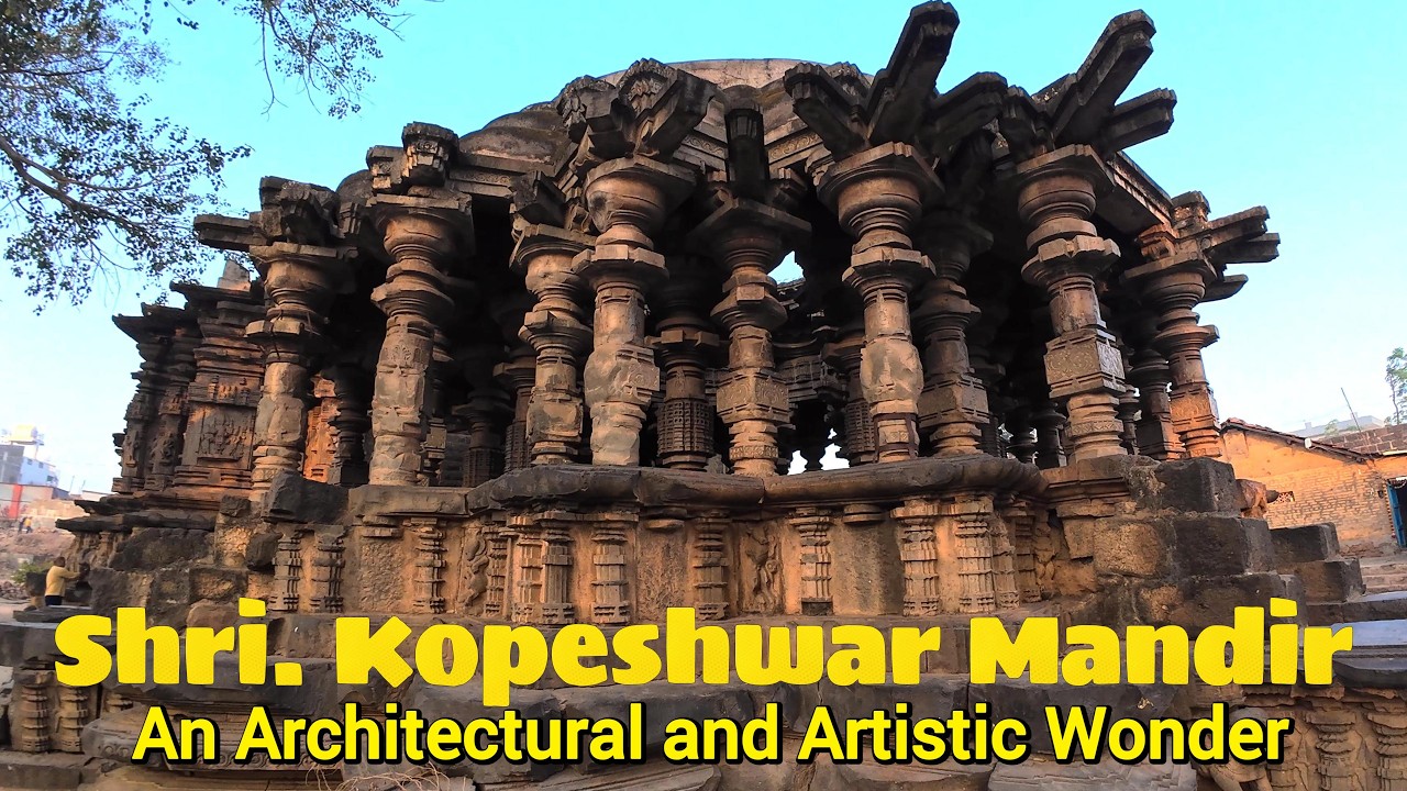 ANCIENT KOPESHWAR MANDIR | AN ARCHITECTURAL AND ARTISTIC WONDER | KHIDRAPUR, KOLHAPUR, MAHARASHTRA