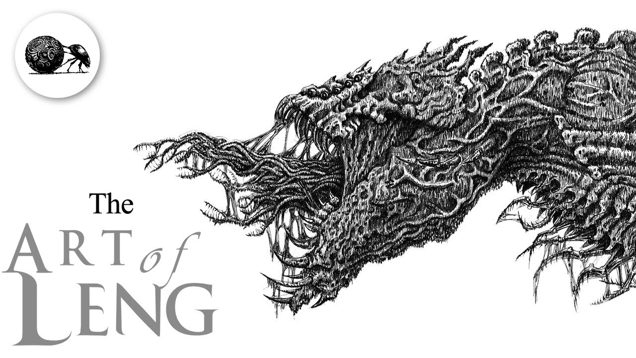 The Art of Leng : Concept Art and Illustrations - 2017 (E-san Dark Style)