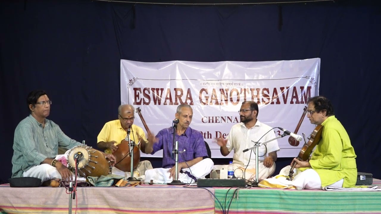 Chinthaye Sri Sabareesam ESWARA GANA MANJARI Prof. Thamarakkad Govindan Namboothiri Concert.