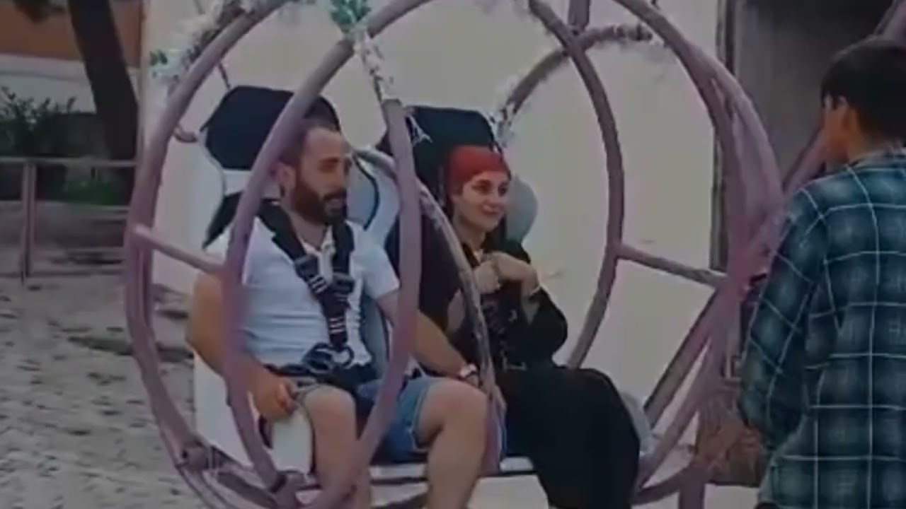 Uçan salıncak kalbi olan binmesin