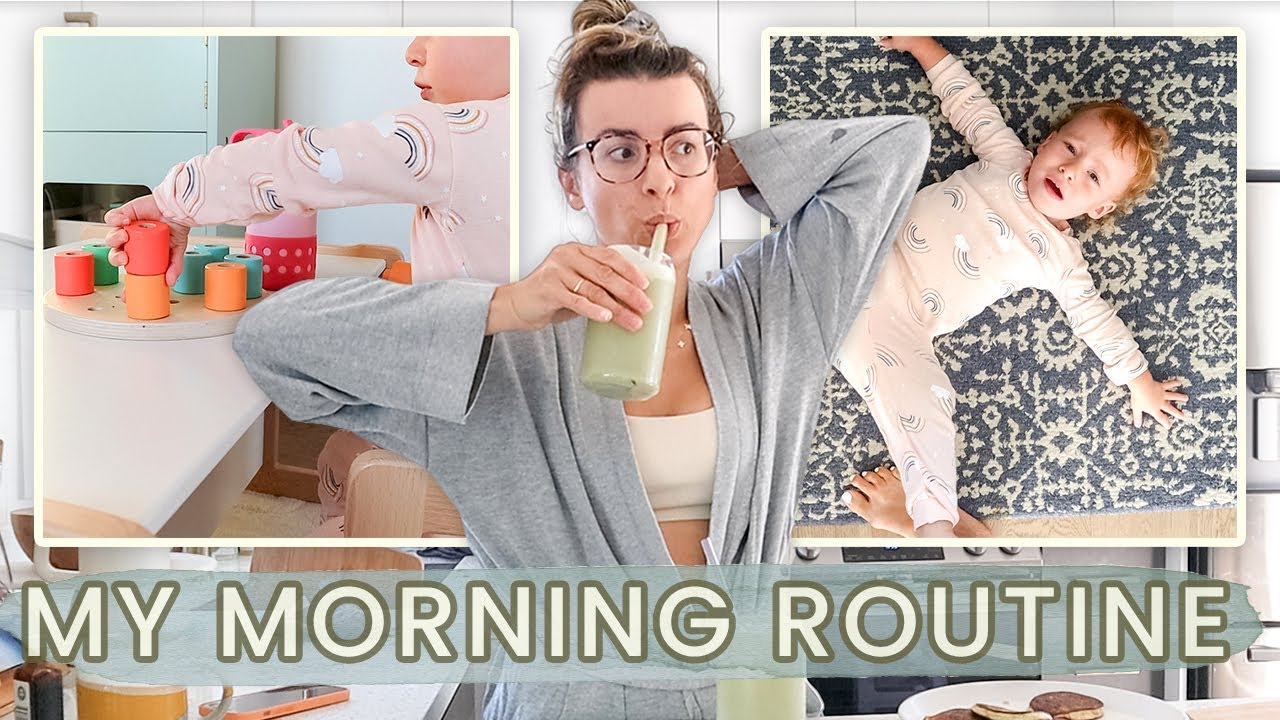 My Morning Routine as a Mom (Realistic and Honest…because influencer routines aren’t real)