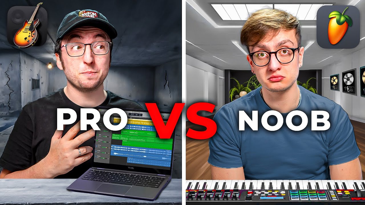 PRO in GarageBand vs NOOB in FL Studio!