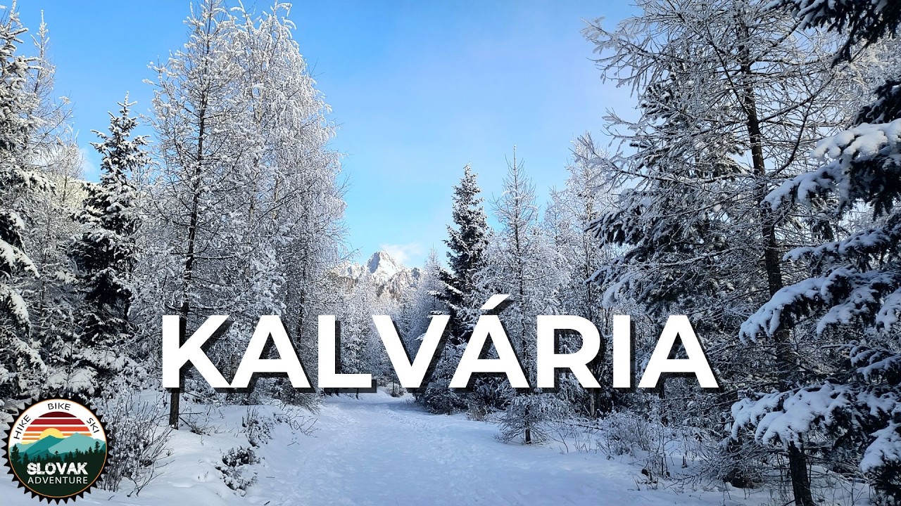 ZAMRZNUTÁ KALVÁRIA na PEKNÚ VYHLIADKU│Najvyššie položená Krížová Cesta│Vysoké Tatry│Slovensko