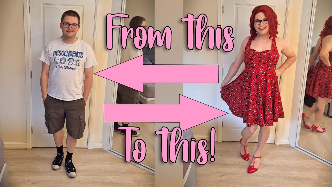 5 Quick MtF Transformations | Trans Crossdresser LGBT