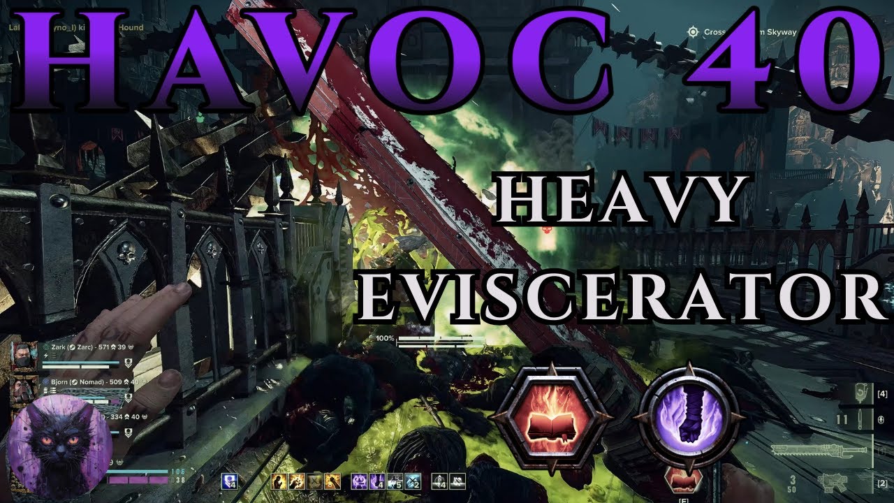 Zealot - Heavy Eviscerator Mk XV & Bolt Pistol | Havoc 40 Gameplay | Comms-Plex | Darktide