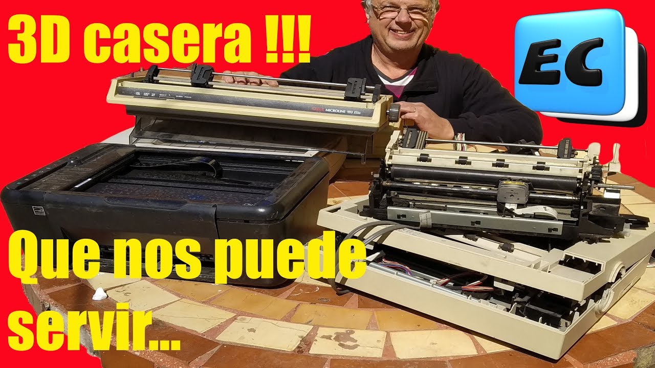 Seleccionando chatarra para fabricar una impresora 3D Juntamugre!!!