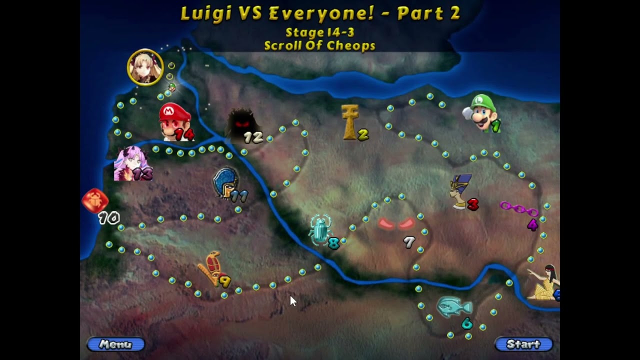 Luigi's Voyage (Luxor AR mod) (2020) stage 14 Finale!