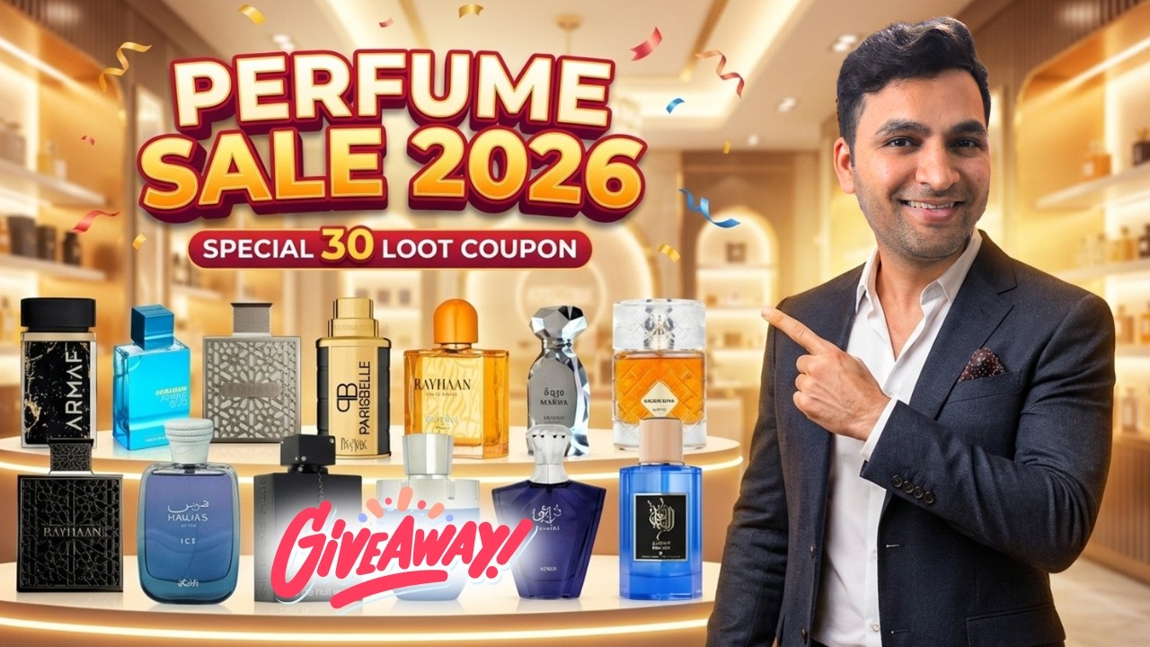 LOOT Perfume Sale Is LIVE 🤑🔥 | UPTO 1200 OFF + Giveaway 🎁