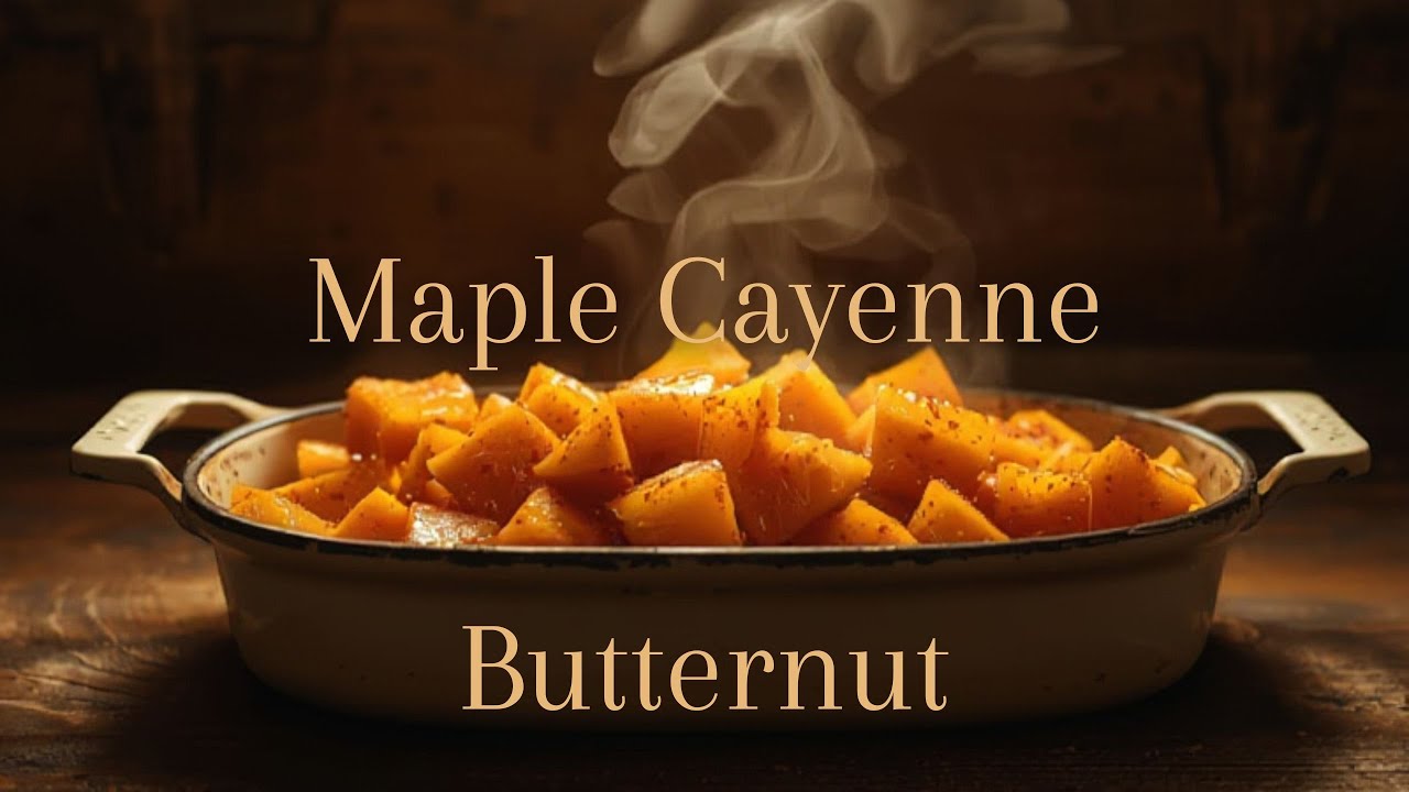 Maple Roasted Butternut Squash - Perfectly Sweet and Delicious