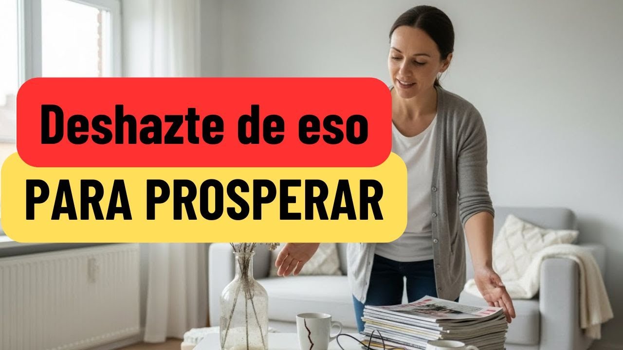 💸 Cosas que Debes Sacar de Tu Casa que Bloquean el Flujo de Dinero