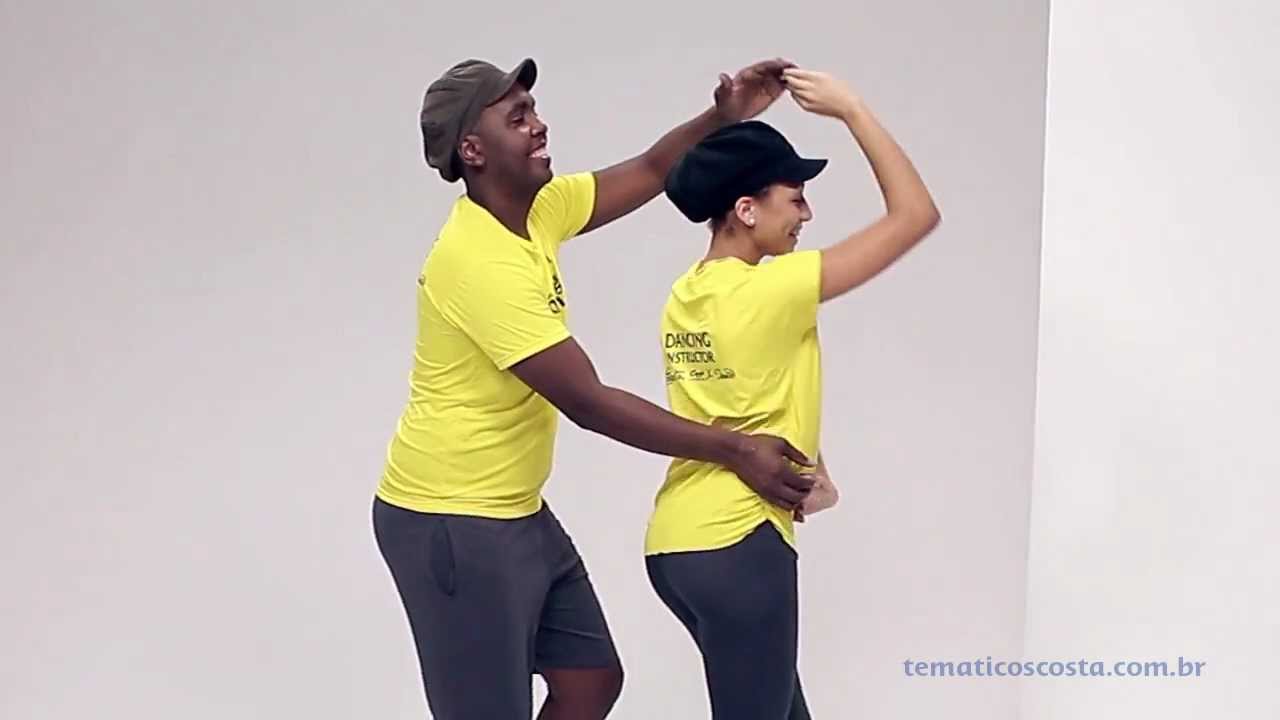 Aula de Samba Rock - Passo Giro da Dama