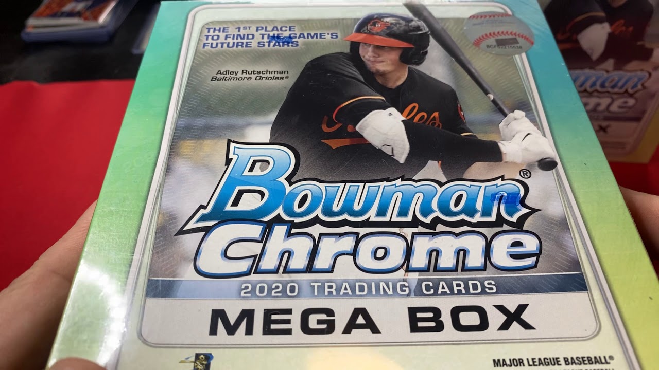4 2020 BOWMAN Chrome Mega Boxes