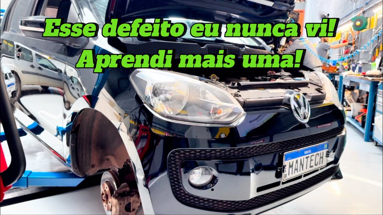 Ep 07/25 VW UP 1.0 MPI com defeito que eu nunca peguei! Será estratégia do modulo? Oficina lotada!