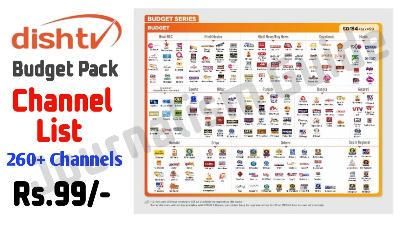 Dish TV Launches New Packs 2022 🔥| New Pack starts from 99/- only