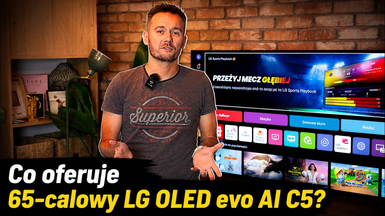 Idealny moment na zakup TV OLED 📺 Co oferuje 65-calowy LG OLED evo AI C5?