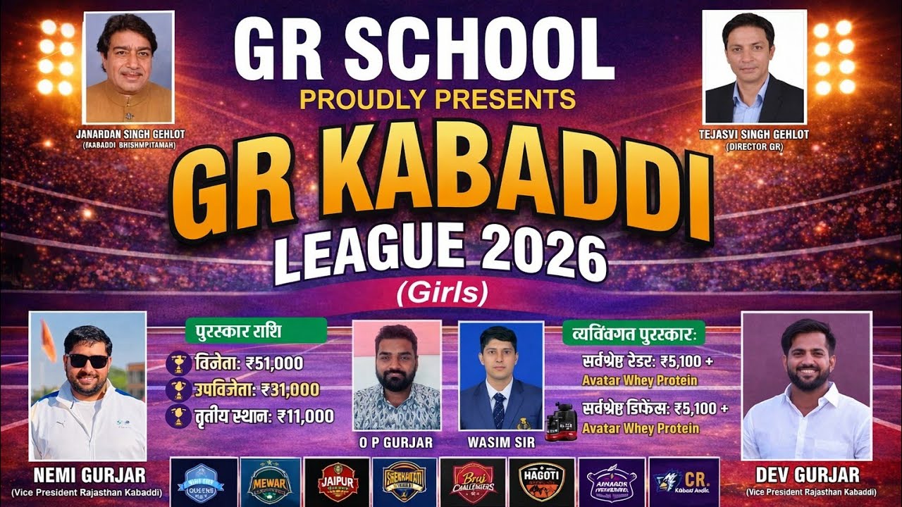 Gr Kabaddi League 2nd Trail Chogan Stadium Jaipur|Gr girls Kabaddi Leauge Trails|
