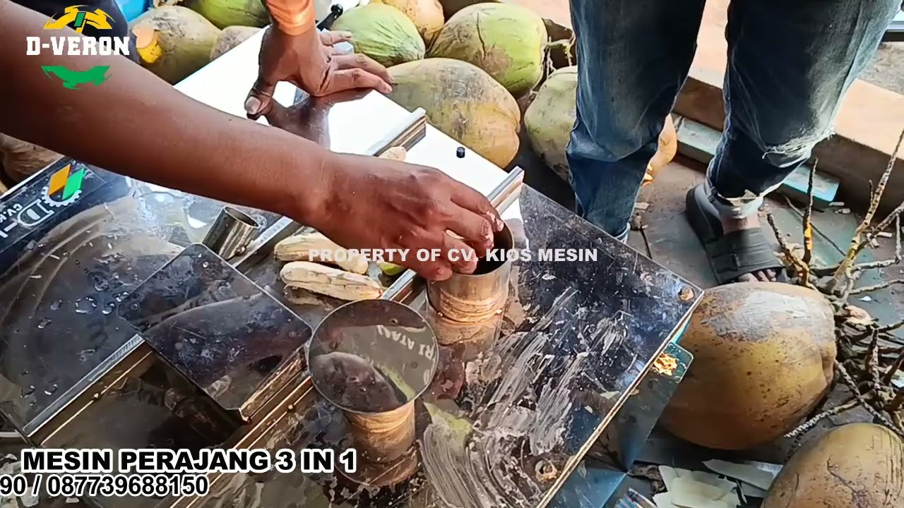 MESIN PERAJANG 3 IN 1 KITA UJI COBA DENGAN KETELA DAN PISANG HASIL TIPIS MERATA DAN BERBAGAI BENTUK