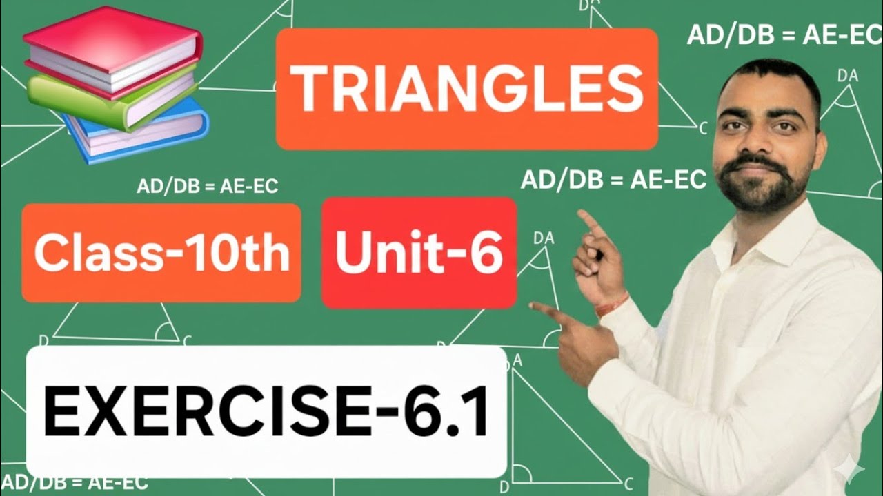 Triangles class10th maths NCERT unit-6 | #class10th #maths #viralvideo #youtube #exam2026 #youtube 