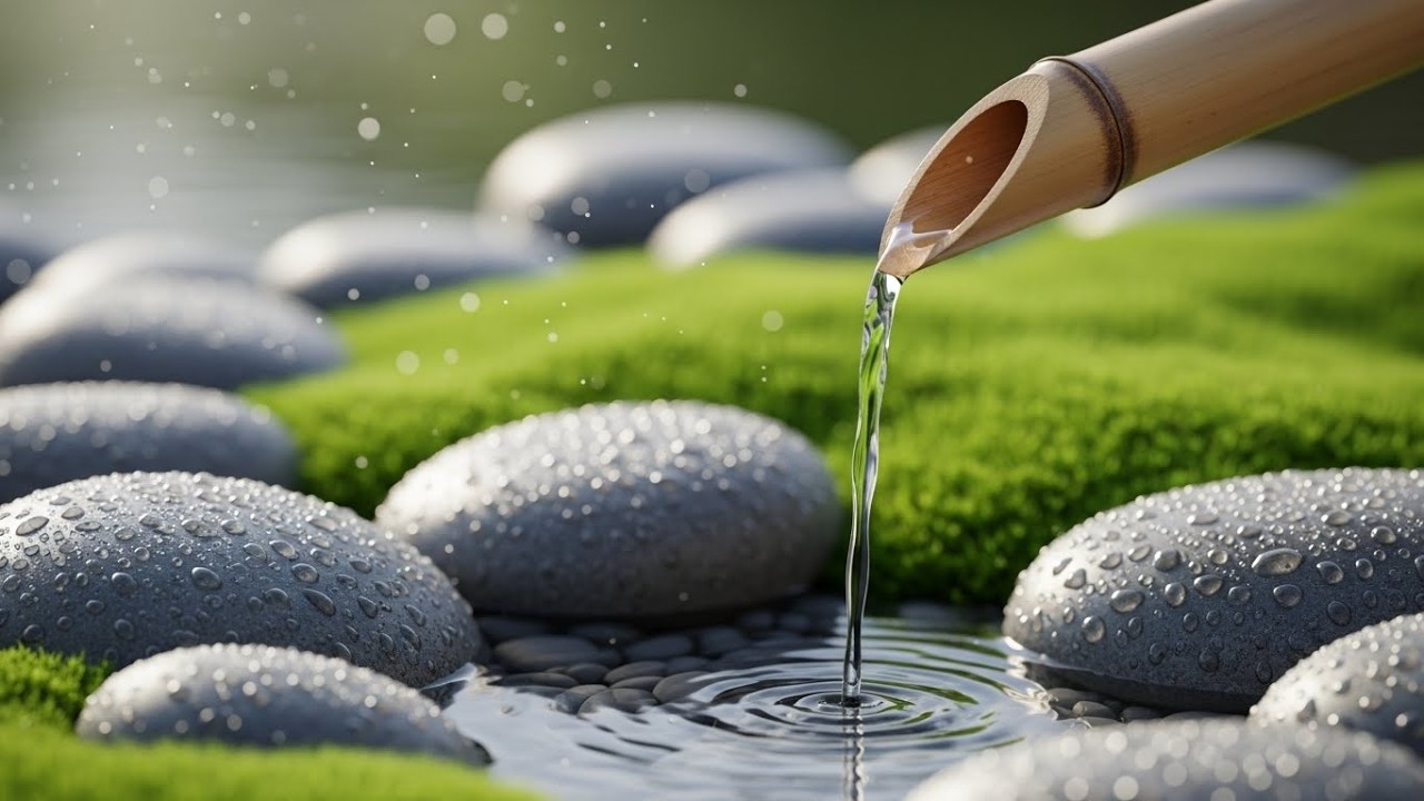 Ethereal Ambient Music For Your Soul,  Floating Lanterns & Soothing Water Flow for Deep Relaxation
