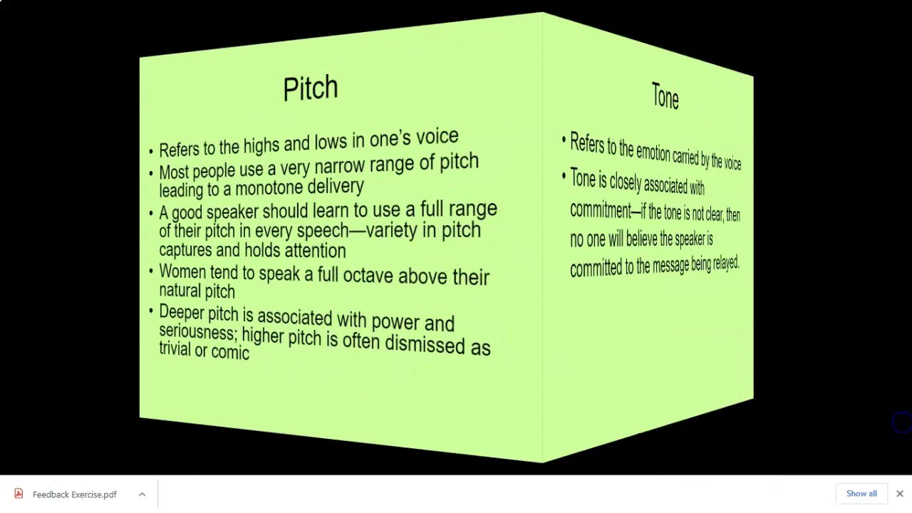 Vocal Delivery