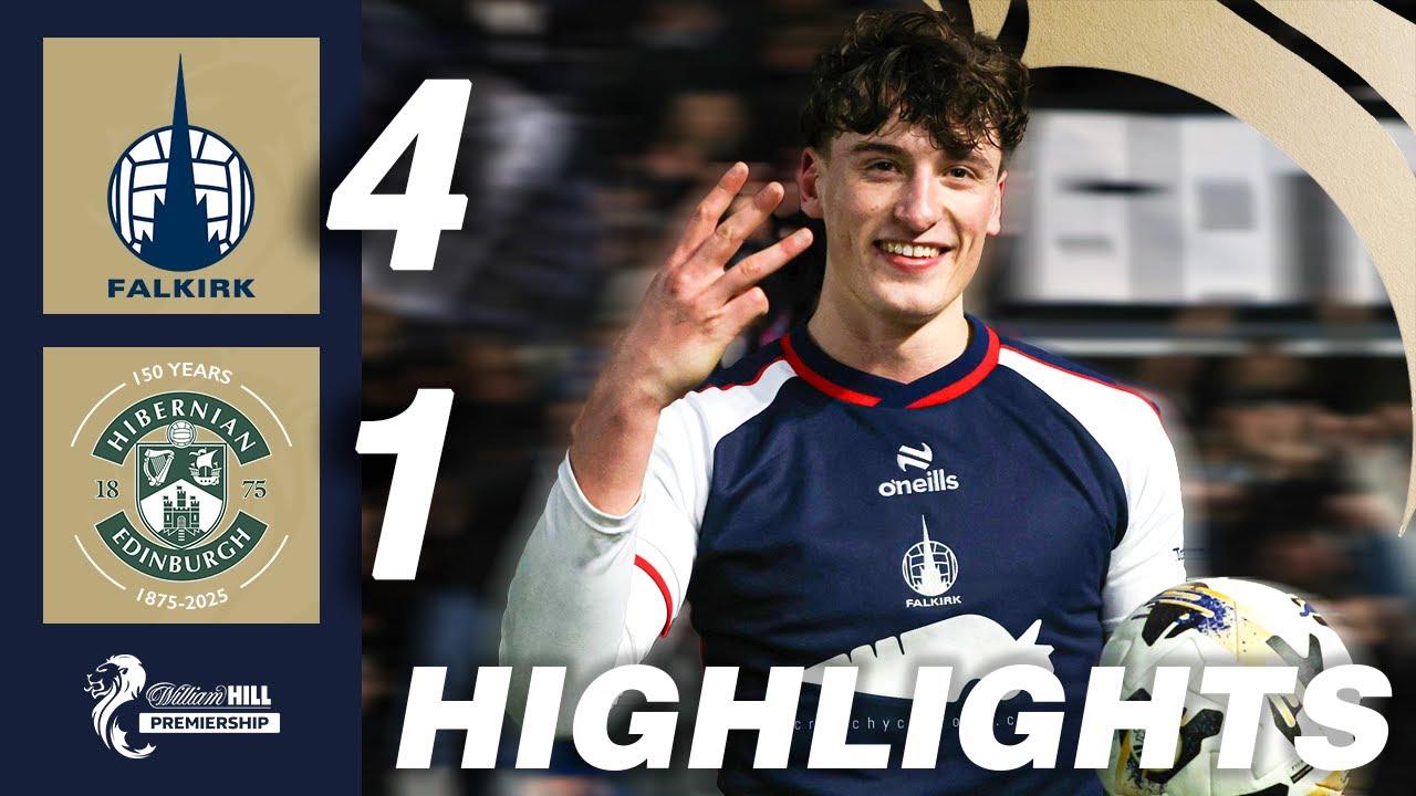 Falkirk 4-1 Hibernian | HIGHLIGHTS | William Hill Premiership