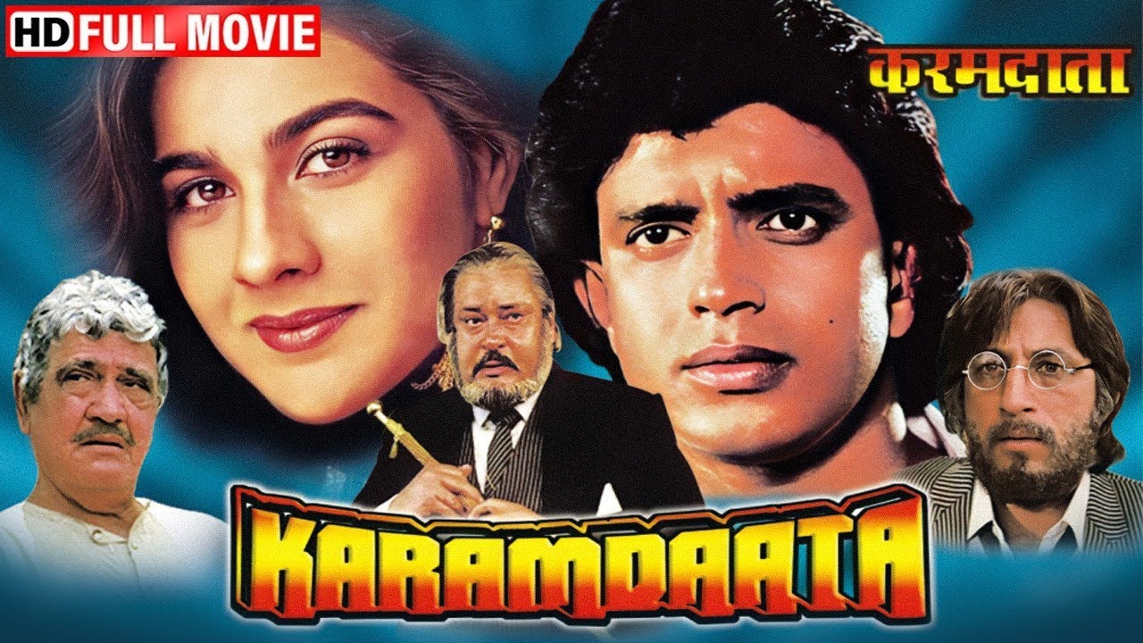 इज्ज़त, इल्ज़ाम, और इंसाफ़ की कहानी | Karamdaata (Full Movie) | Mithun Chakraborty, Amrita Singh