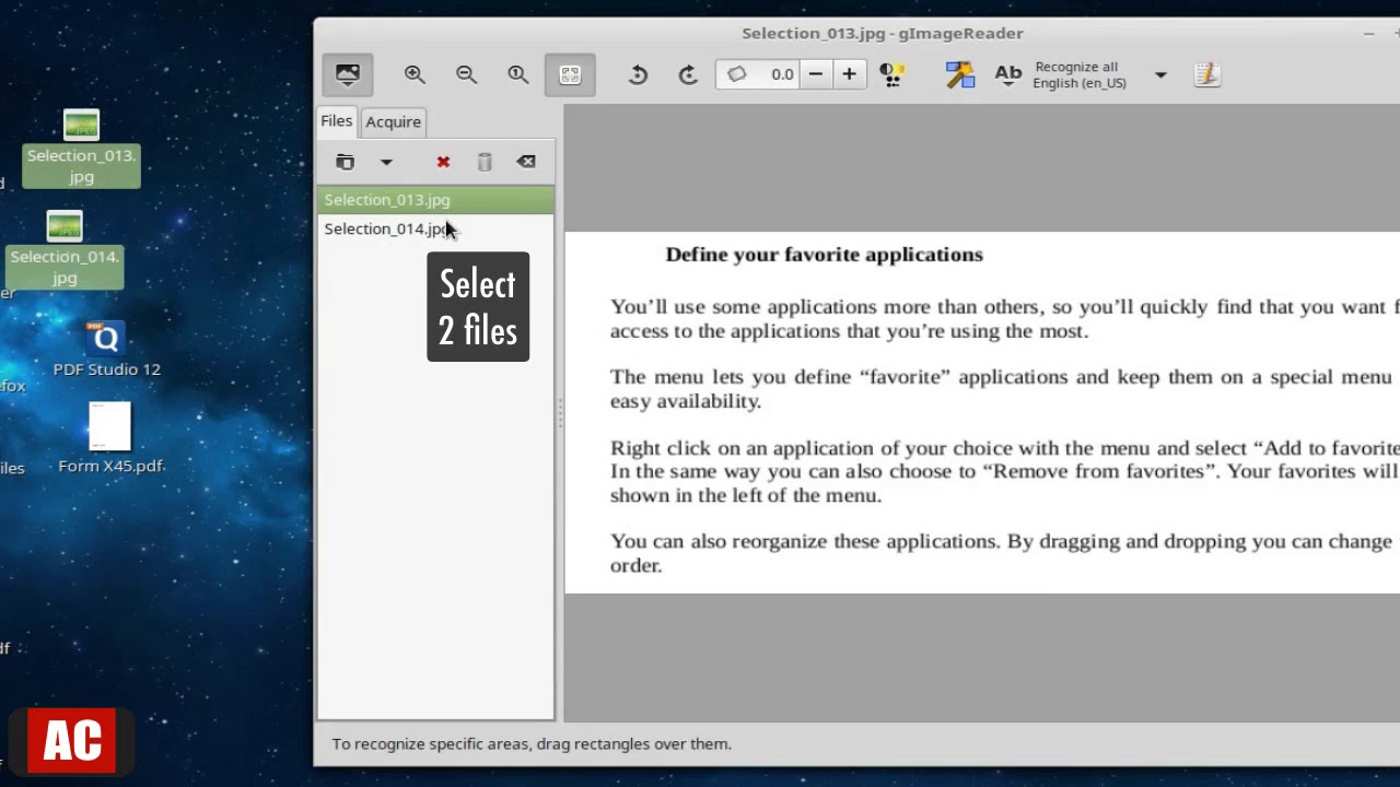Convert Image to Text on Linux Mint Cinnamon