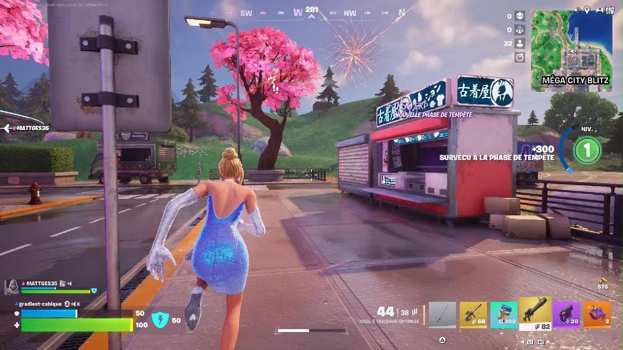 MATTGES35 SAUVE ENCORE UNE GAME EN FAISANT UN TOP 1 sur FORTNITE CHAPITRE 7 BLITZ ROYALE 