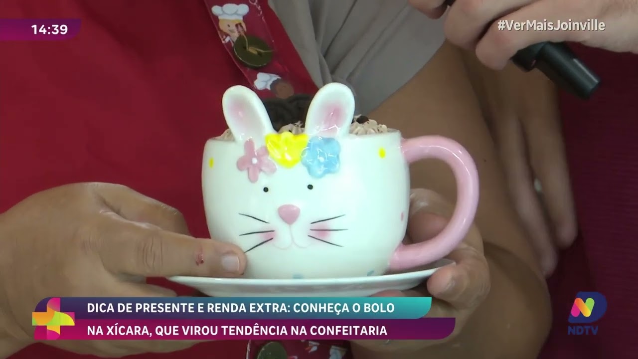 Bolo na xícara vira tendência na confeitaria e opção de renda extra