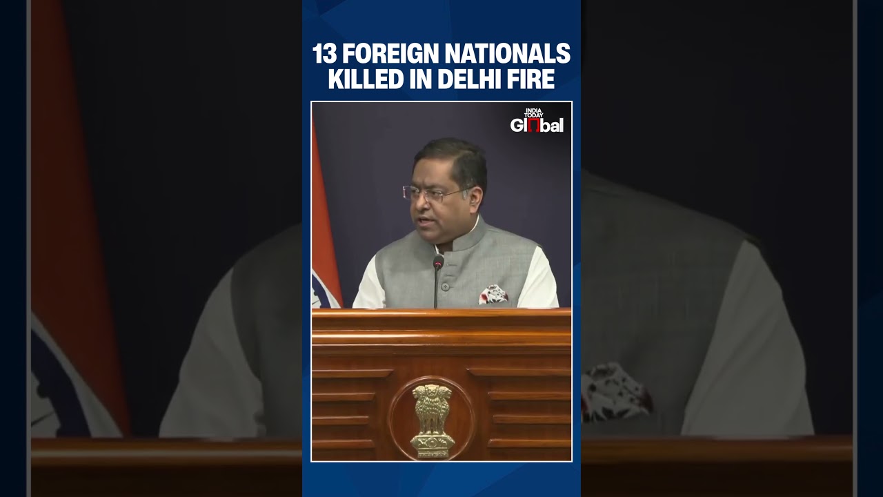 Delhi Malviya Nagar Fire Tragedy: MEA Reveals 13 Foreign Nationals Killed In Deadly Blaze #delhifire