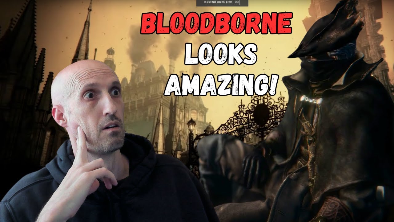 Я ВПЕРВЫЕ увидел Bloodborne! | Реакция на трейлеры!