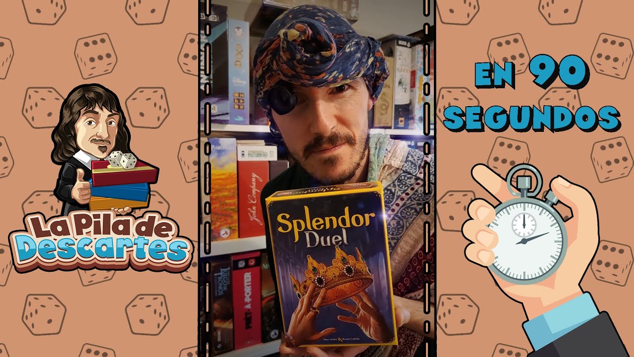 Splendor Duel... en 90 segundos (Descubre el Juego de Mesa)
