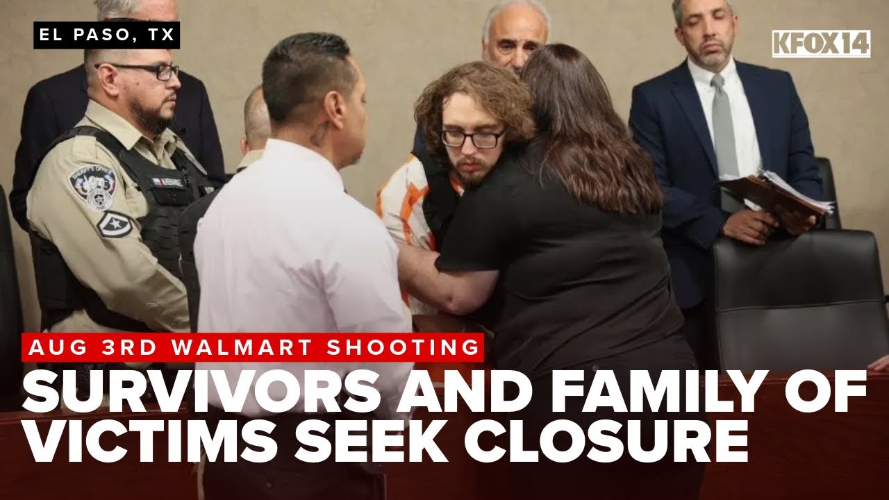 El Paso families continue impact statements on day 2; victim hugs shooter