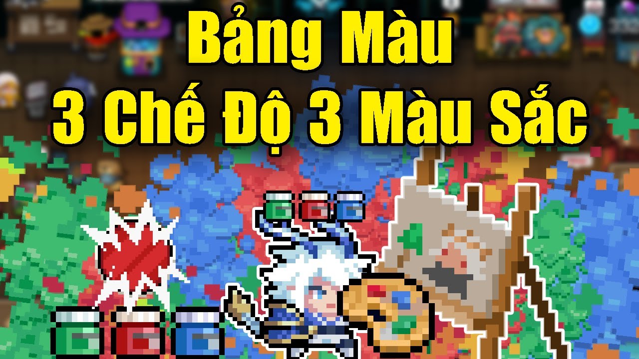 Vũ Khí Bảng Màu 3 Chế Độ 3 Màu Sắc Trong Soul Knight 6.6.0