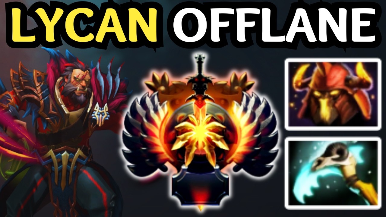 🔥 HOW LYCAN OFFLANE WINS — WOLF GAMING | DOTA 2 🔥