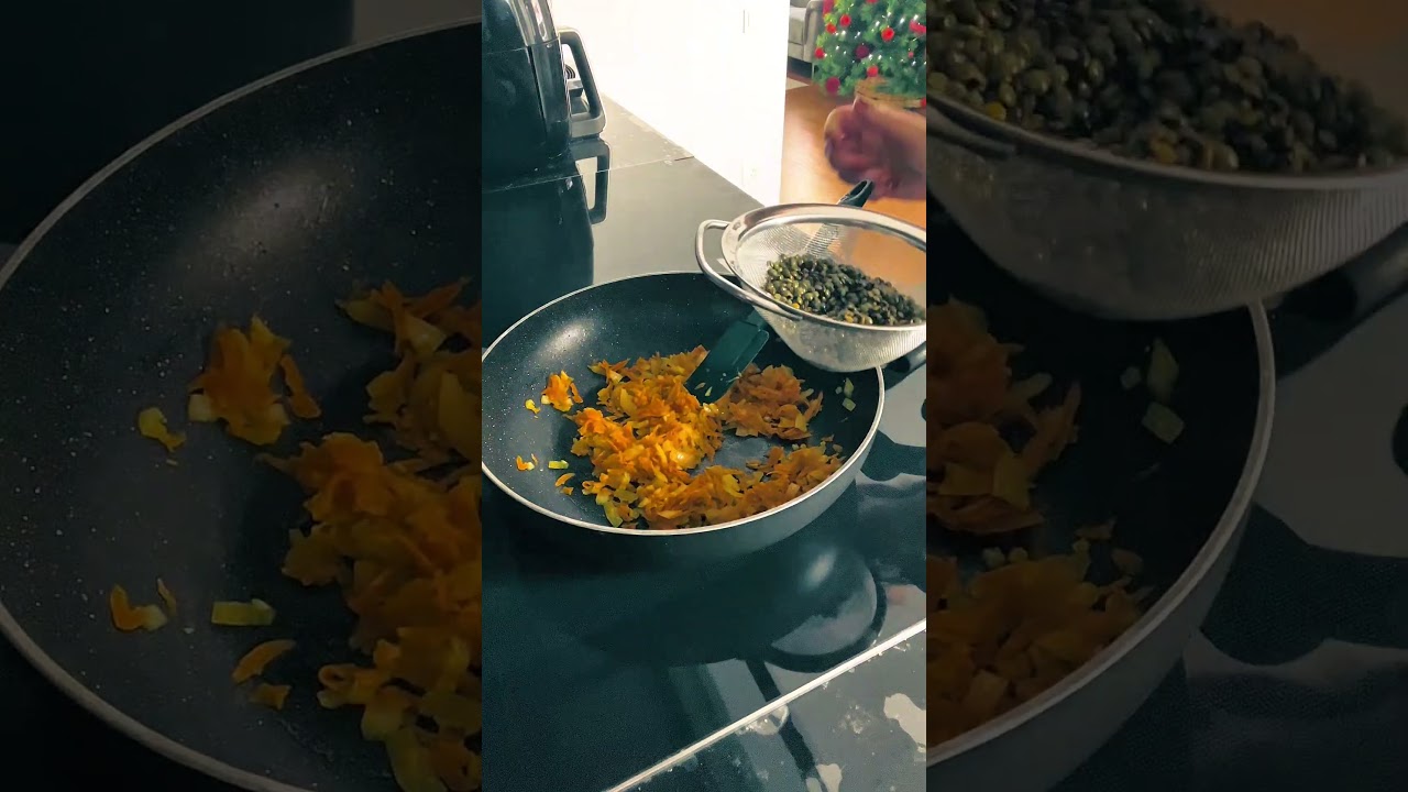 Creamy Vegetable Curry with Lentils & Chickpeas | Easy Vegan Dinner