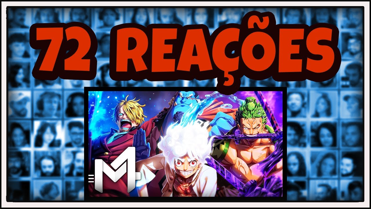 MULTREACT - Luffy, Zoro, Sanji & Jinbe (One Piece) - Quarteto Monstro | M4rkim