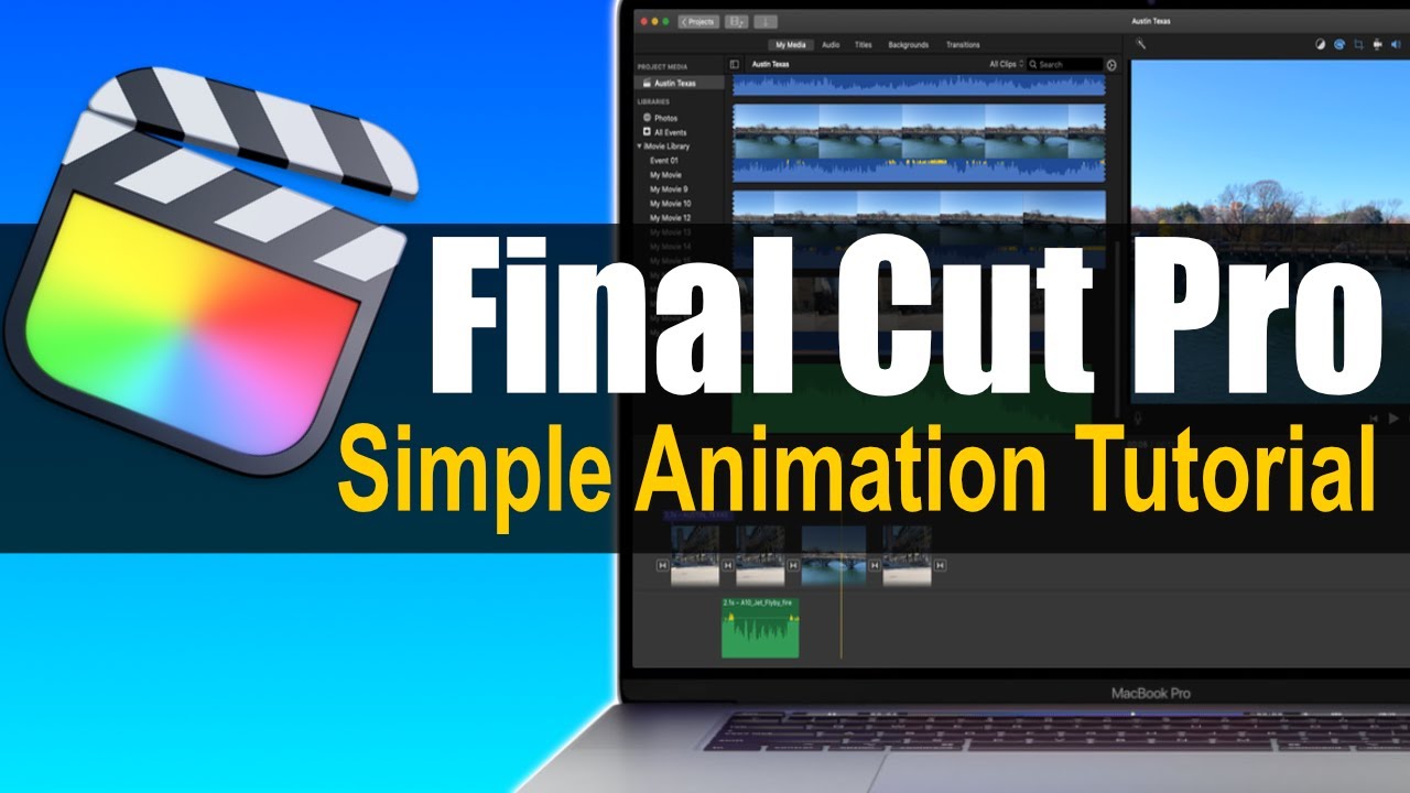 Как создать простую анимацию с помощью Final Cut Pro | Учебник FCP