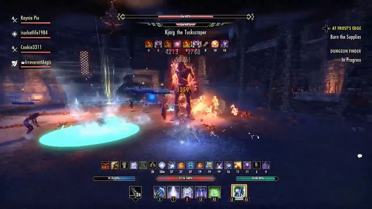 ESO Glass Paladin Tank Icereach 01 Kjarg