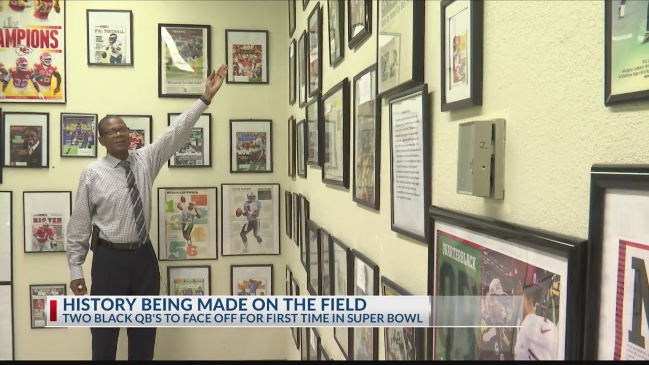 East Texan showcases his Black NFL collection ahead of historic super bowl